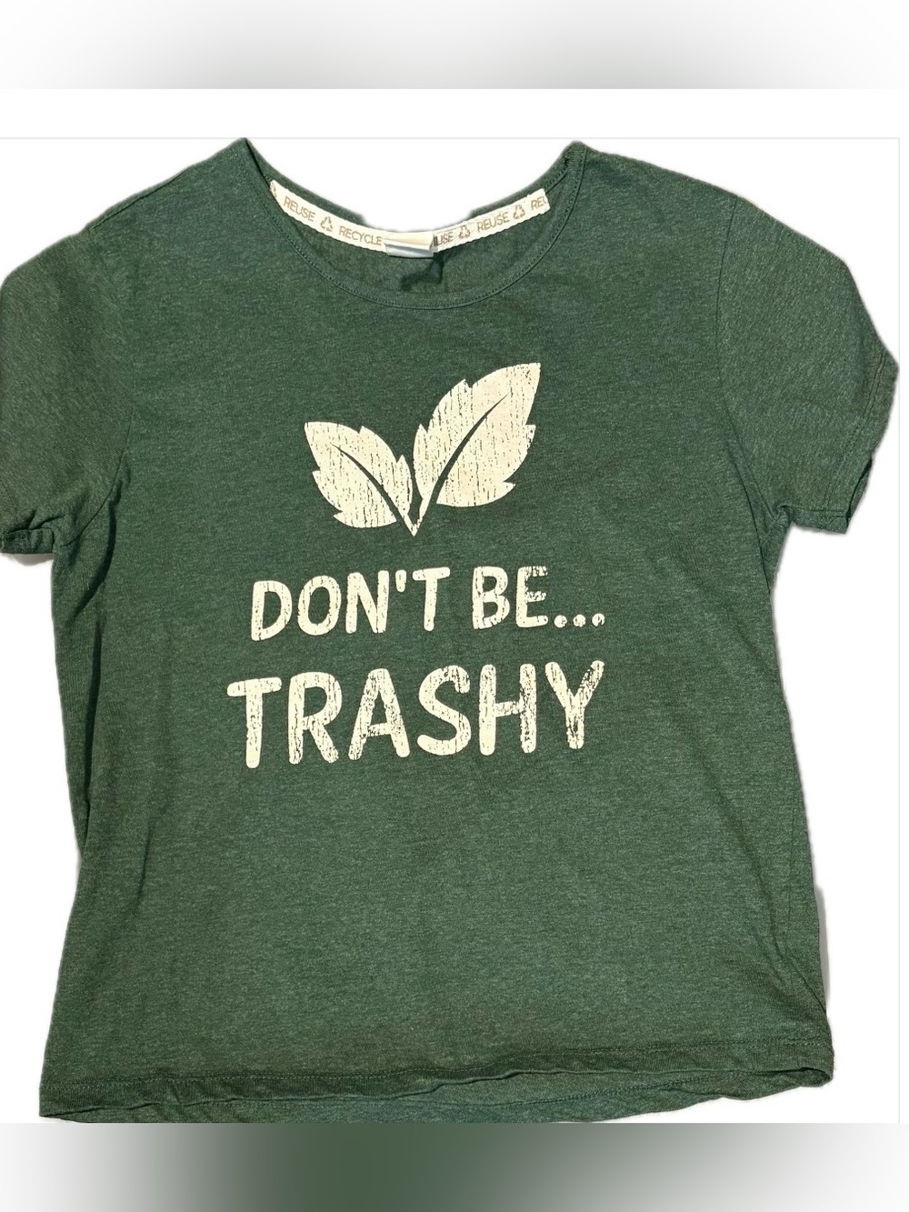 Reuse Recycle Graphic Tee.